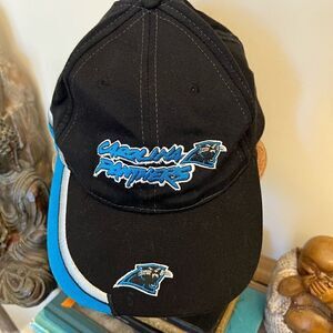 Vintage Game Day Carolina Panthers Velcro adjustable hat.